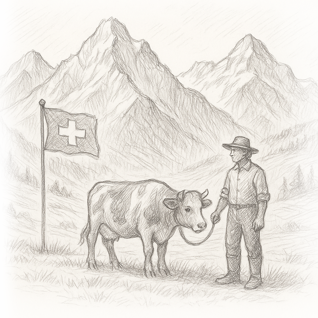Swiss Alps Background